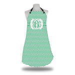 Zig Zag Apron w/ Monogram