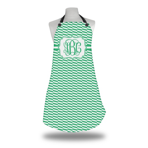 Custom Zig Zag Apron w/ Monogram