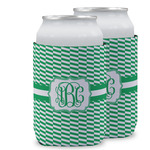 Zig Zag Can Cooler (12 oz) w/ Monogram