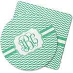 Zig Zag Rubber Backed Coaster (Personalized)