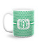 Zig Zag Coffee Mug - 11 oz - White