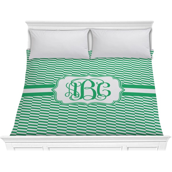 Custom Zig Zag Comforter - King (Personalized)