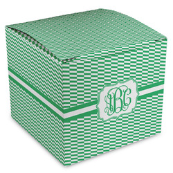 Zig Zag Cube Favor Gift Boxes (Personalized)