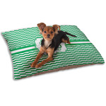 Zig Zag Dog Bed - Small w/ Monogram