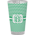 Zig Zag Pint Glass - Full Color (Personalized)