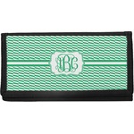 Zig Zag Canvas Checkbook Cover (Personalized)