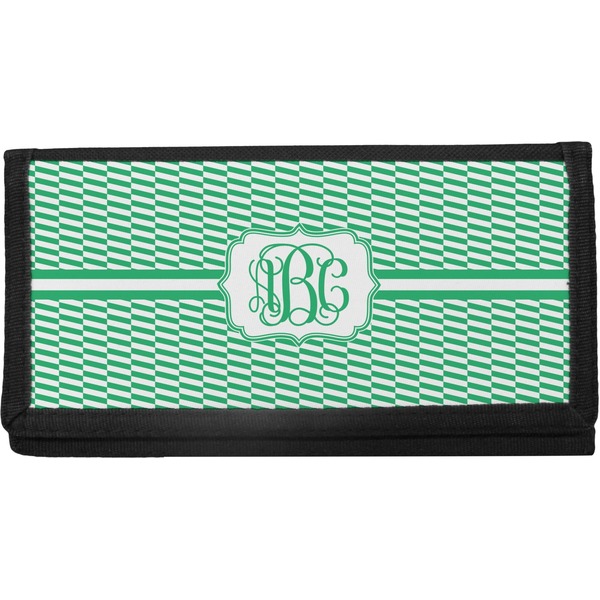 Custom Zig Zag Canvas Checkbook Cover (Personalized)