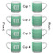 Zig Zag Espresso Cup - 6oz (Double Shot Set of 4) APPROVAL