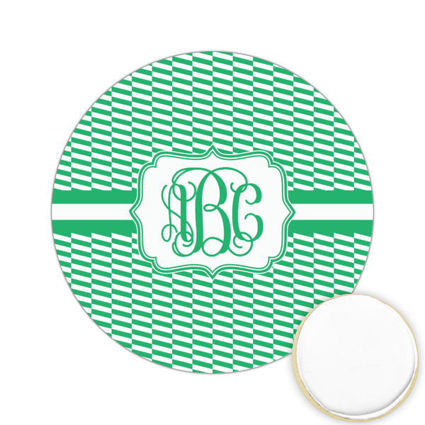 Custom Zig Zag Printed Cookie Topper - 2.15" (Personalized)