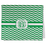 Zig Zag Kitchen Towel - Poly Cotton w/ Monograms