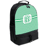 Zig Zag Backpacks - Black (Personalized)