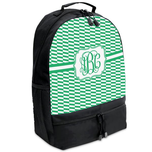 Custom Zig Zag Backpacks - Black (Personalized)