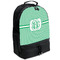 Zig Zag Large Backpack - Black - Angled View