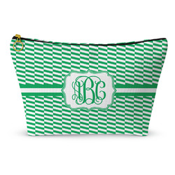 Zig Zag Makeup Bag - Small - 8.5"x4.5" (Personalized)
