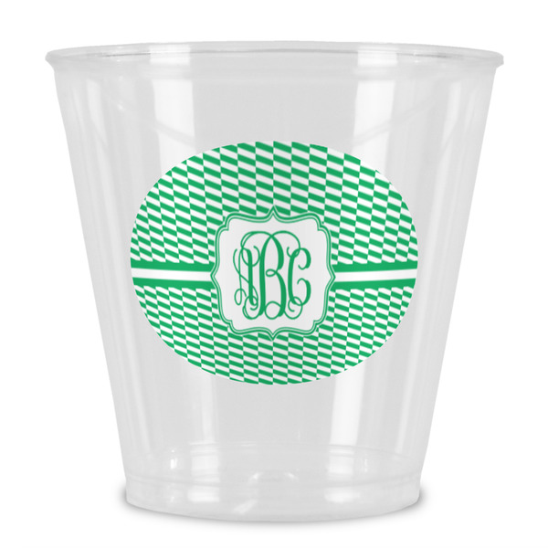 Custom Zig Zag Plastic Shot Glass (Personalized)