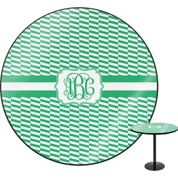 Zig Zag Round Table (Personalized)