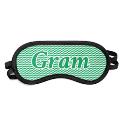 Zig Zag Sleeping Eye Mask - Small (Personalized)