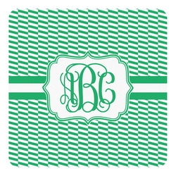 Zig Zag Square Decal - Medium (Personalized)