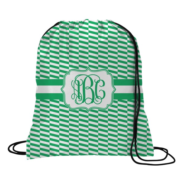 Custom Zig Zag Drawstring Backpack - Large (Personalized)