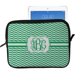 Zig Zag Tablet Case / Sleeve - Large (Personalized)