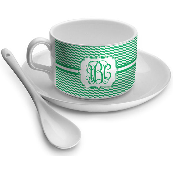 Custom Zig Zag Tea Cup - Single (Personalized)