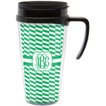 Zig Zag Acrylic Travel Mug with Handle (Personalized)