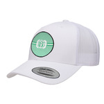 Zig Zag Trucker Hat - White (Personalized)
