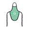 Zig Zag Wine Bottle Apron - FRONT/APPROVAL