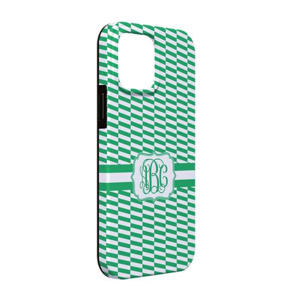 Custom Zig Zag iPhone Case - Rubber Lined - iPhone 13 (Personalized)