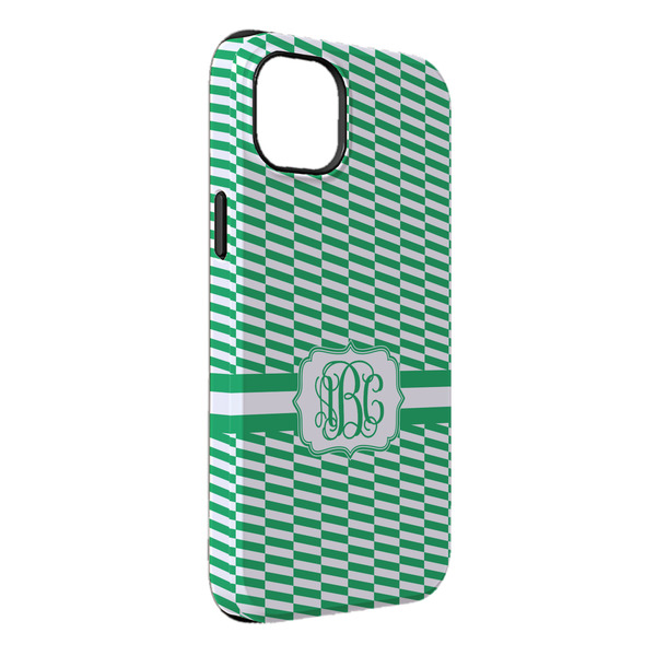 Custom Zig Zag iPhone Case - Rubber Lined - iPhone 14 Pro Max (Personalized)