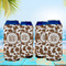 Cow Print 16oz Can Sleeve - Set of 4 - LIFESTYLE