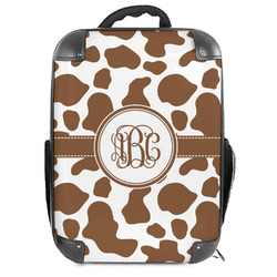 Cow Print Hard Shell Backpack (Personalized)
