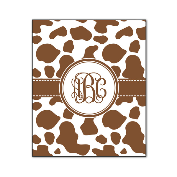 Custom Cow Print Wood Print - 20x24 (Personalized)