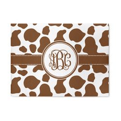 Cow Print 5' x 7' Indoor Area Rug (Personalized)