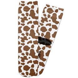 Cow Print Adult Crew Socks