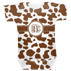 Cow Print Baby Bodysuit 6-12 (Personalized)