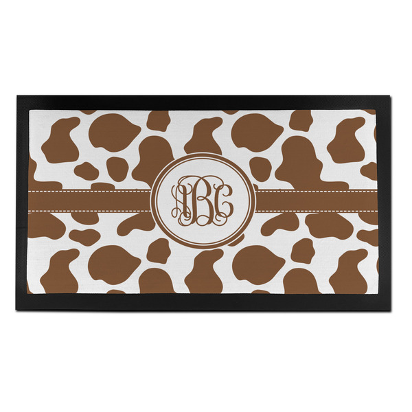 Custom Cow Print Bar Mat - Small (Personalized)