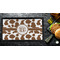 Cow Print Bar Mat - Small - LIFESTYLE