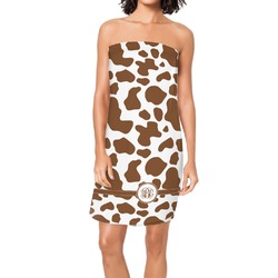 Cow Print Spa / Bath Wrap (Personalized)