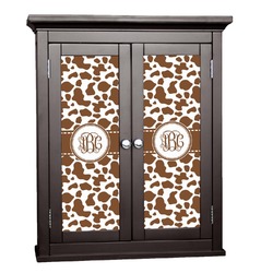 Cow Print Cabinet Decal - Large (Personalized)