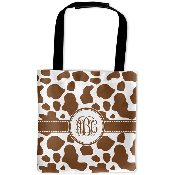 Custom Cow Print Auto Back Seat Organizer Bag (Personalized)