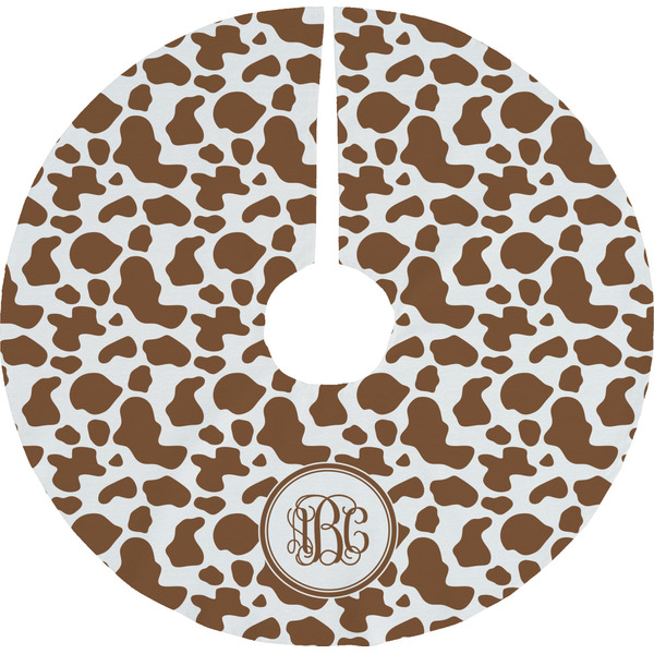 Custom Cow Print Tree Skirt (Personalized)