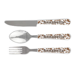 Cow Print Cutlery Set (Personalized)