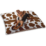 Cow Print Dog Bed - Small w/ Monogram