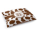 Cow Print Dog Bed - Medium w/ Monogram