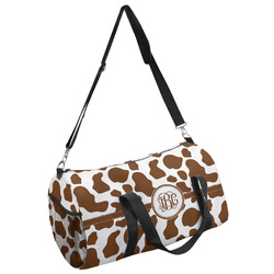 Cow Print Duffel Bag - Large (Personalized)