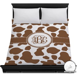 Cow Print Duvet Cover - Full / Queen (Personalized)