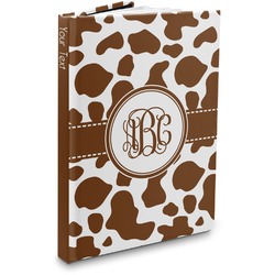 Cow Print Hardbound Journal - 5.75" x 8" (Personalized)