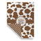 Cow Print House Flags - Double Sided - FRONT FOLDED