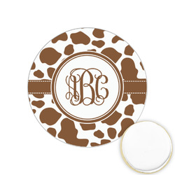 Cow Print Printed Cookie Topper - 1.25" (Personalized)